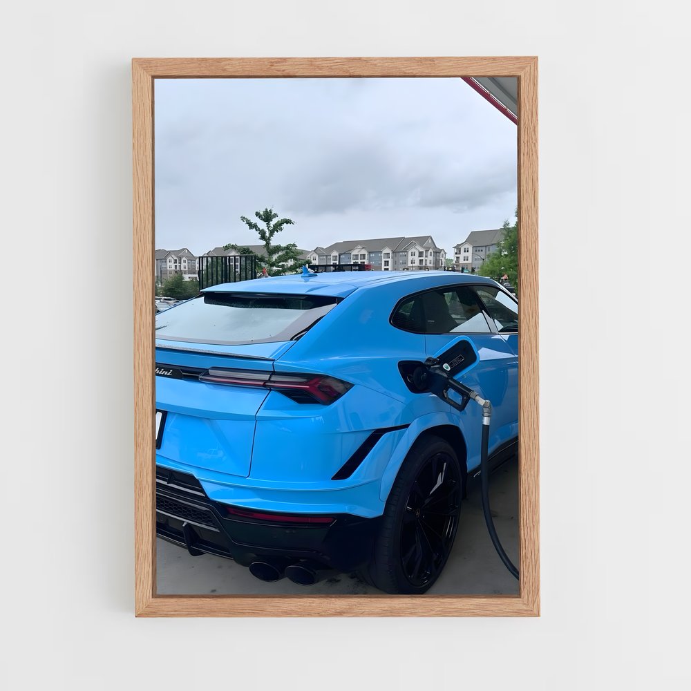 Poster Urus souffle – affiche Lamborghini (vue 4)
